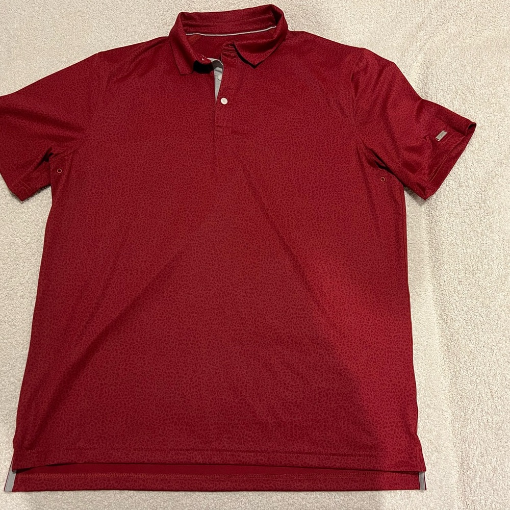 Nike Men's Rich Red Polo Shirt